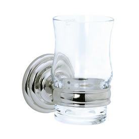 Cifial 477.760.721 - Crystal tumbler with holder