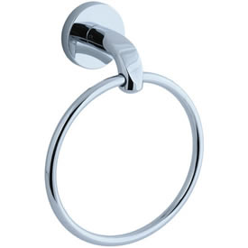 Cifial 495.440.625 - Stone Mountain Towel Ring - Polished Chrome