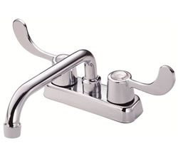 Danze D100353 - Melrose Two Handle Laundry Faucet Wristblade Handle - Polished Chrome