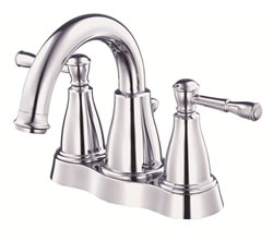 Danze D301015 - Eastham Two Handle Centerset Lavatory Faucet , with 5050 popup drain - Polished Chrome