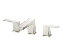 Danze D304062BN - Mid-Town Two Handle Widespread, , Lever Handle, Touch Down Drain - Tumbled Bronzeushed Nickel