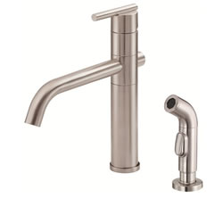 Danze D405558SS - Parma Single Handle Kit Lever Handle with Spray - Stainless Steel