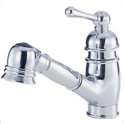 Danze D457714 Opulence 1H Pull-Out Kitchen Faucet 1.75gpm Chrome