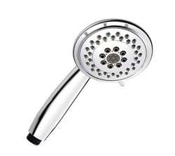 Danze D462046 - 513D 3F Handshower, max flow rate 1.75 gpm - Polished Chrome