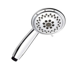 Danze D462047 - 513E 3F Handshower, max flow rate 2.0 gpm - Polished Chrome