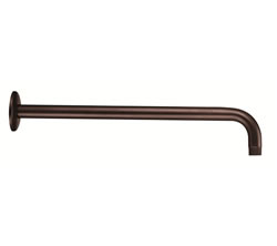 Danze D481027RB - 15-inch Right Angle Shower Arm with Flange - Oil Rubbed Bronze