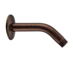 Danze D481136BR - 6-inch Shower Arm with Flange - Tumbled Bronze