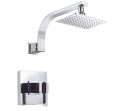 Danze D512544T - Sirius Single Handle TRIM Shower Only Lever Handle, 2.0gpm showerhead - Polished Chrome