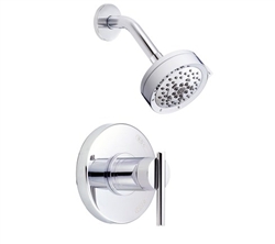 Danze D512558T - Parma Single Handle TRIM Shower Only Lever Handle, 2.0 gpm showerhead - Polished Chrome