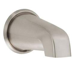 Danze D606325BN - 8-inch Wall Mount Tub Spout - Tumbled Bronzeushed Nickel