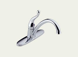 Delta Talbott: Single Handle Kitchen Faucet - 119-DST