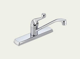 Delta Classic: Single Handle Kitchen Faucet - 120