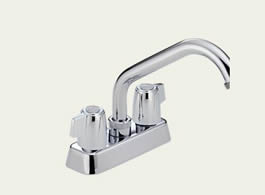 Delta Classic: Two Handle Laundry Faucet - 2131