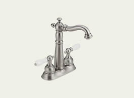 Delta Victorian: Two Handle Bar/Prep Faucet - 2155-SSLHP