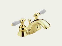 Delta Innovations: Two Handle Centerset Lavatory Faucet - 2530-PBLHP