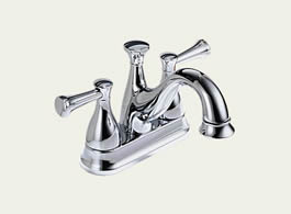 Delta Lockwood: Two Handle Centerset Lavatory Faucet - 2540-240