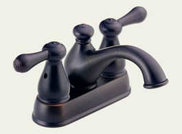Delta 2578LFRB-278RB Leland: Two Handle Centerset Lavatory Faucet, Venetian Bronze