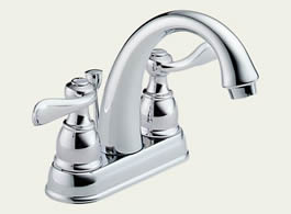 Delta Foundations Windemere: Two Handle Centerset Lavatory Faucet - 25996LF