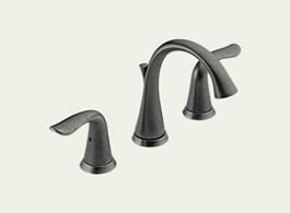 Delta Lahara: Two Handle Widespread Lavatory Faucet - 3538-PTMPU