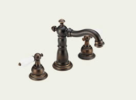 Delta Victorian: Two Handle Widespread Lavatory Faucet - 3555-RBLHP