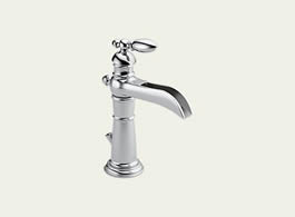 Delta Victorian: Single Handle Centerset Lavatory Faucet - 554