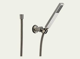 Delta 55530-SS Vero: Premium Single-Setting Adjustable Wall Mount Hand Shower, Stainless
