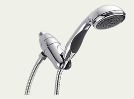Delta 56613  Premium 3-Setting Shower Mount Hand Shower, Chrome