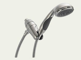 Delta 56613-SS  Premium 3-Setting Shower Mount Hand Shower, Stainless