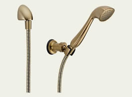 Delta 57923-CZ Addison: Premium Single-Setting Adjustable Wall Mount Hand Shower, Champagne Bronze