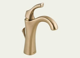 Delta 592-CZ-DST Addison: Single Handle Lavatory Faucet, Champagne Bronze