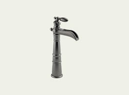 Delta Victorian: Single Handle Centerset Lavatory Faucet With Riser - Less Pop-Up - 754-PT