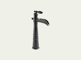 Delta Victorian: Single Handle Centerset Lavatory Faucet With Riser - Less Pop-Up - 754-RB