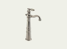 Delta Victorian: Single Handle Centerset Lavatory Faucet With Riser - Less Pop-Up - 755-SS