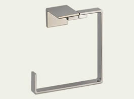 Delta 77746-SS Vero: Towel Ring, Stainless