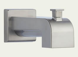 Delta RP53419SS Arzo: Tub Spout - Pull-Up Diverter, Stainless