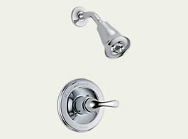 Delta T13220-H2O Classic: Monitor 13 Series H2Okinetic Shower Trim, Chrome