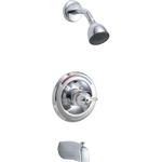 Delta Commercial T13490 - Classic: Monitor 13 Series Tub And Shower Trim, Chrome