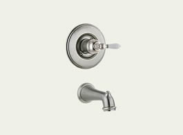 Delta T14155-SSLHP Victorian: Monitor 14 Series Tub Trim - Less Handle, Stainless