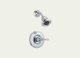 Delta T14255-H2OLHP Victorian: Monitor 14 Series H2Okinetic Shower Trim - Less Handle, Chrome
