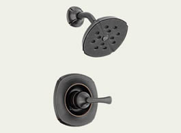 Delta T14292-RB Addison: Monitor 14 Series H2Okinetic Shower Trim, Venetian Bronze