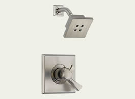 Delta T17251-SSH2O Dryden: Monitor 17 Series H2Okinetic Shower Trim, Stainless