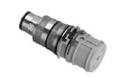 Dornbracht 0415020700090 - 1/2-inch Thermostat cartridge with controller