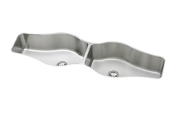 Elkay - DSGNR642010 - Design Inspirations Double Bowl Undermount Sink by Jamie Drake