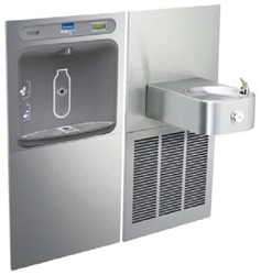 Elkay EZWS-SS8K - EZH2O® Bottle Filling Station with SoftSides® Single Refrigerated Fountain