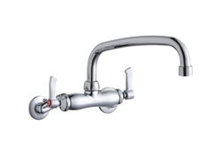 Elkay LK945AT10L2T - Adjustable Wall Mounted Commercial Faucet with 10-inch Spout