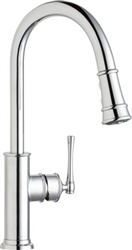 Elkay LKEC2031CR - Explore Single Handle Pull-Down Kitchen Faucet, Polished Chrome