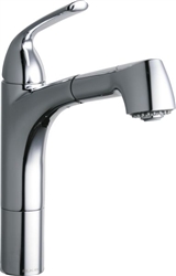 Elkay LKGT1041CR - Gourmet Single Handle Pull Out Spray Kitchen Faucet