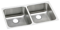 Elkay - PODUH3118 - Pursuit Outdoor Double Bowl 18 Gauge Stainless Steel Sink with Lustrous Satin Finish, Corrosion Resistant