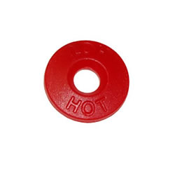 Component Hardware - K50-X115 - RED BUTTON FOR DESIGN HDL