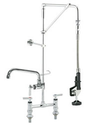 Component Hardware - K60-502612AF4 - ENCORE SWIVEL ARM PRE-RINSE W/ 12-inch ADD ON FAUCET